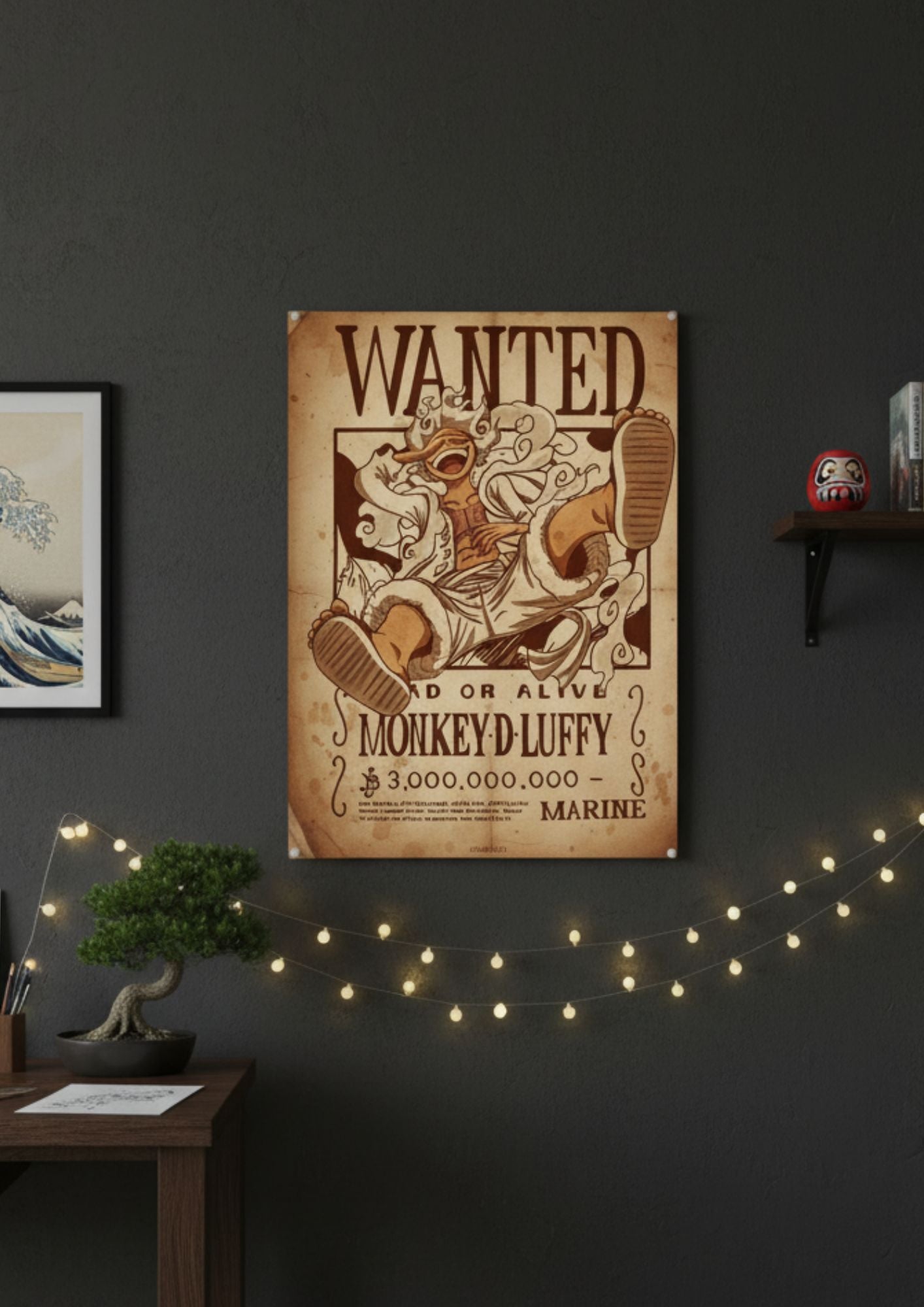 Inheritor of the Sun God Wanted luffy - Poster