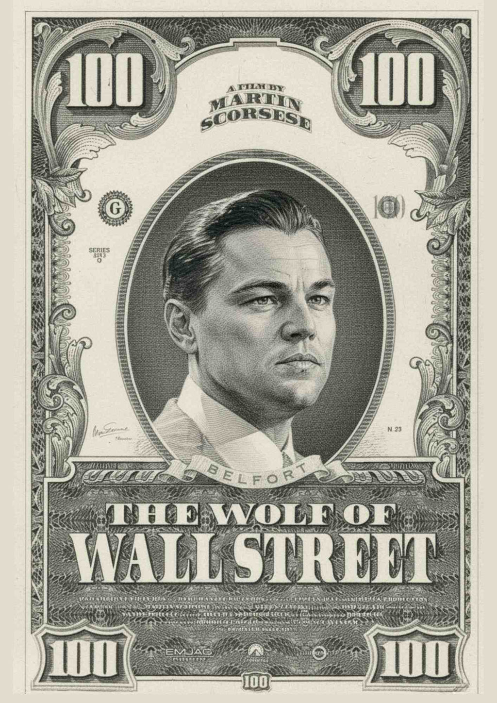 The Wolf of Wall Street - Leonardo DiCaprio Classic POSTER