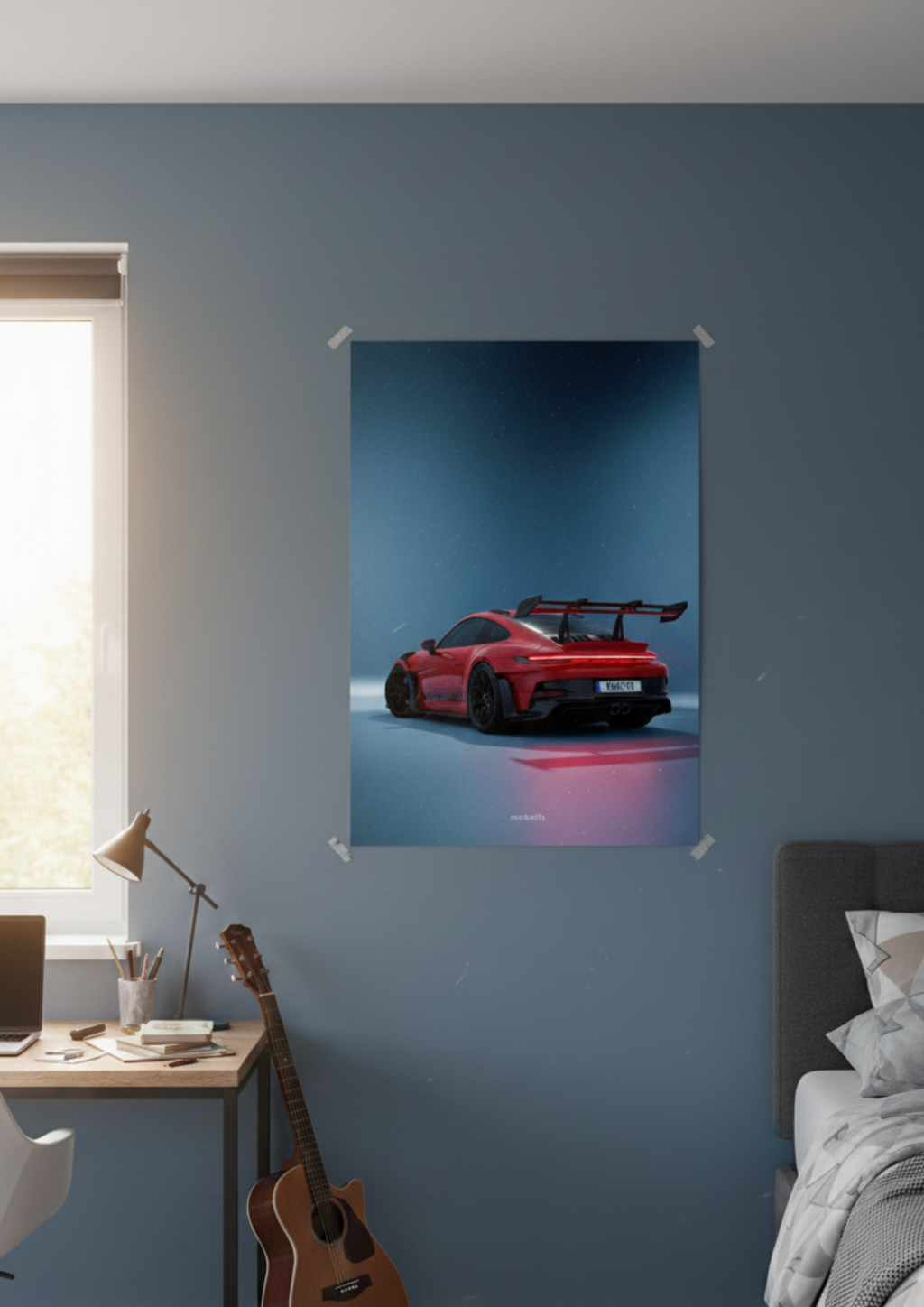 Porshe 992 GT3 rs - Poster
