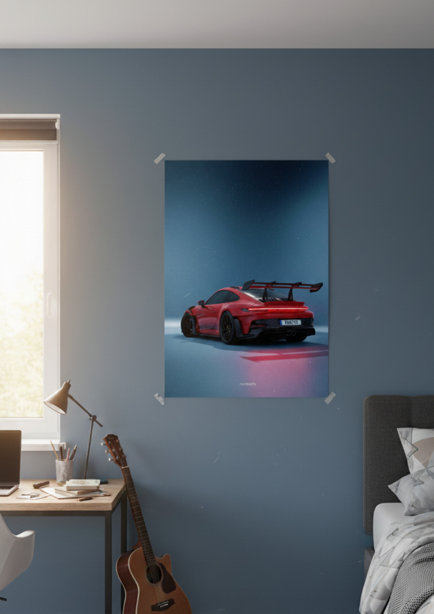 Porshe 992 GT3 rs - Poster