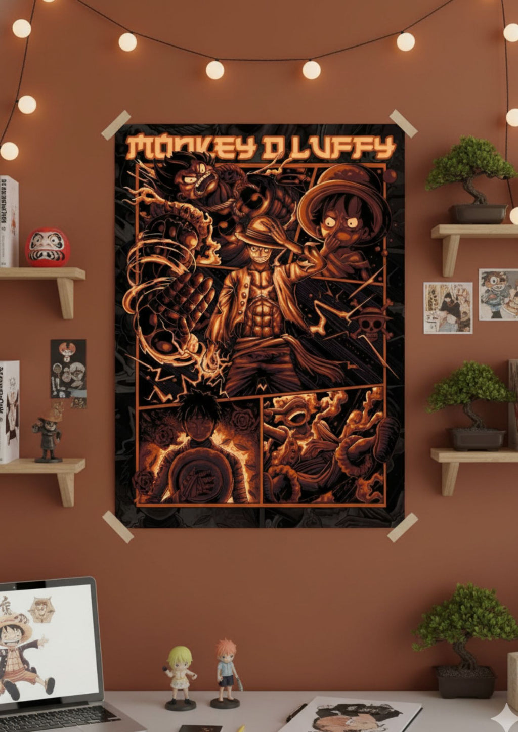 The Straw Hat Captain LUFFY Graphic - Poster